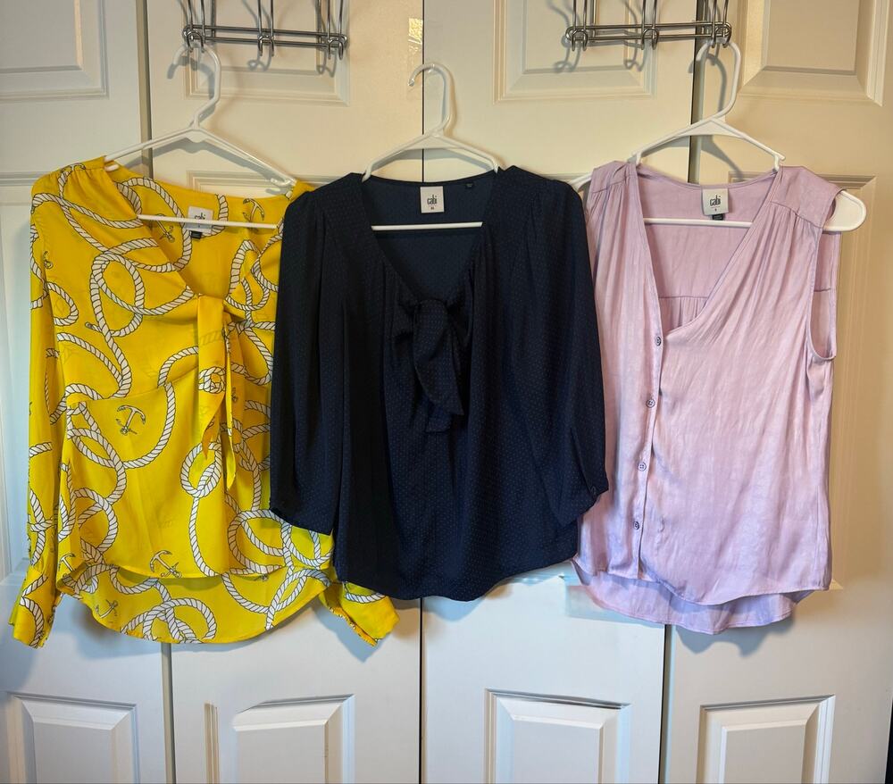 Cabi Women's Blouse Bundle (Sizes Small & Extra Small)